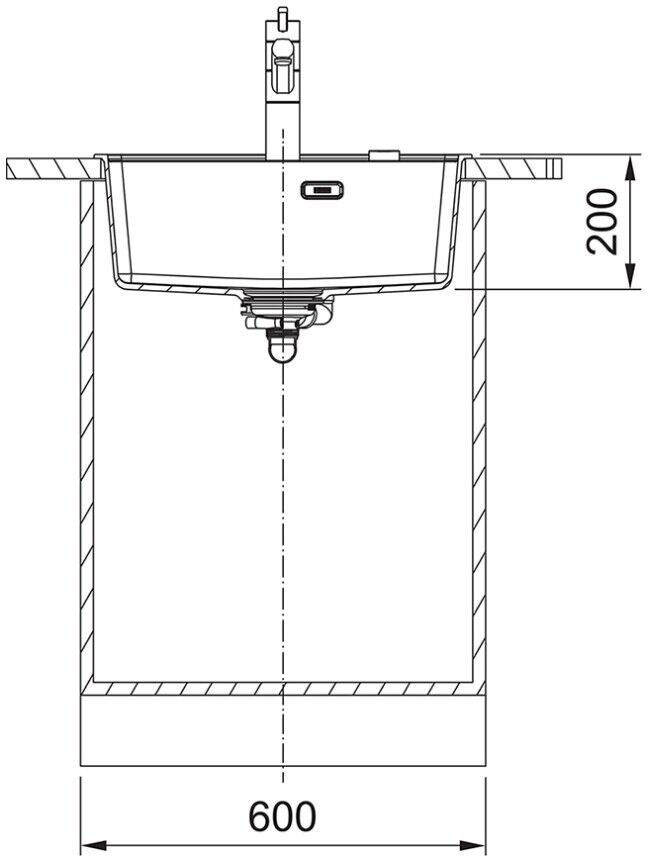 Кухонная мойка Franke Maris MRG 610-54 114.0660.138 черный