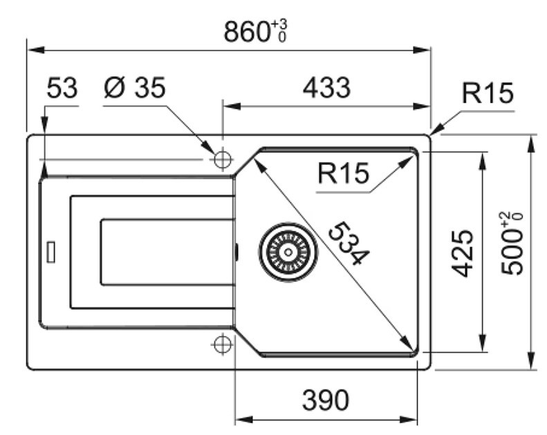 Кухонная мойка Franke Urban UBG 611-86 114.0575.020 кофе