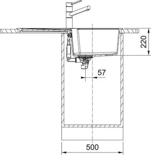 Кухонная мойка Franke Urban UBG 611-86 114.0575.020 кофе