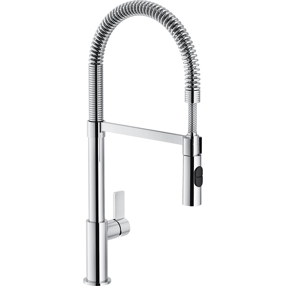 Смеситель кухонный с гибким изливом Franke Fox Pro 115.0486.993 хром