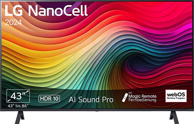 Телевизор LG 43NANO81T3A