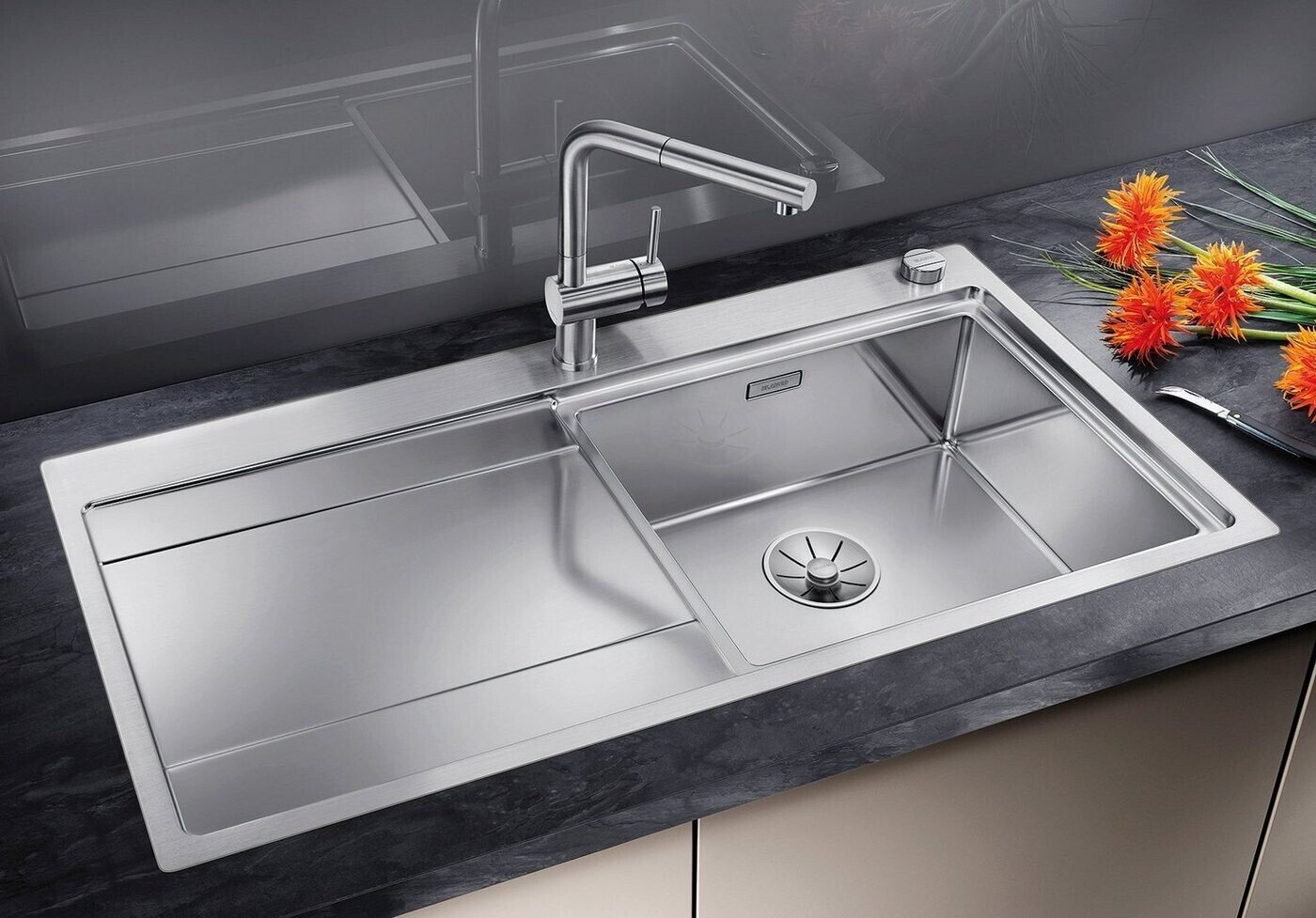 Кухонная мойка Blanco Divon II 5-S-IF 521659 чаша слева