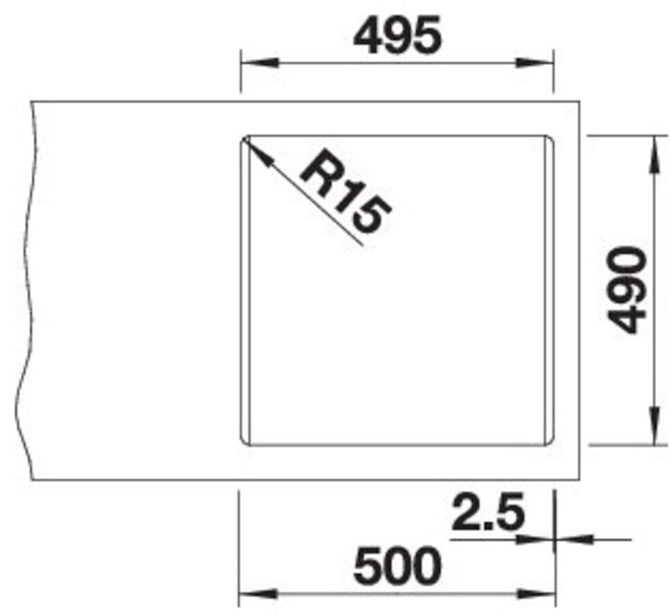 Кухонная мойка Blanco Pleon 5 525952 черный