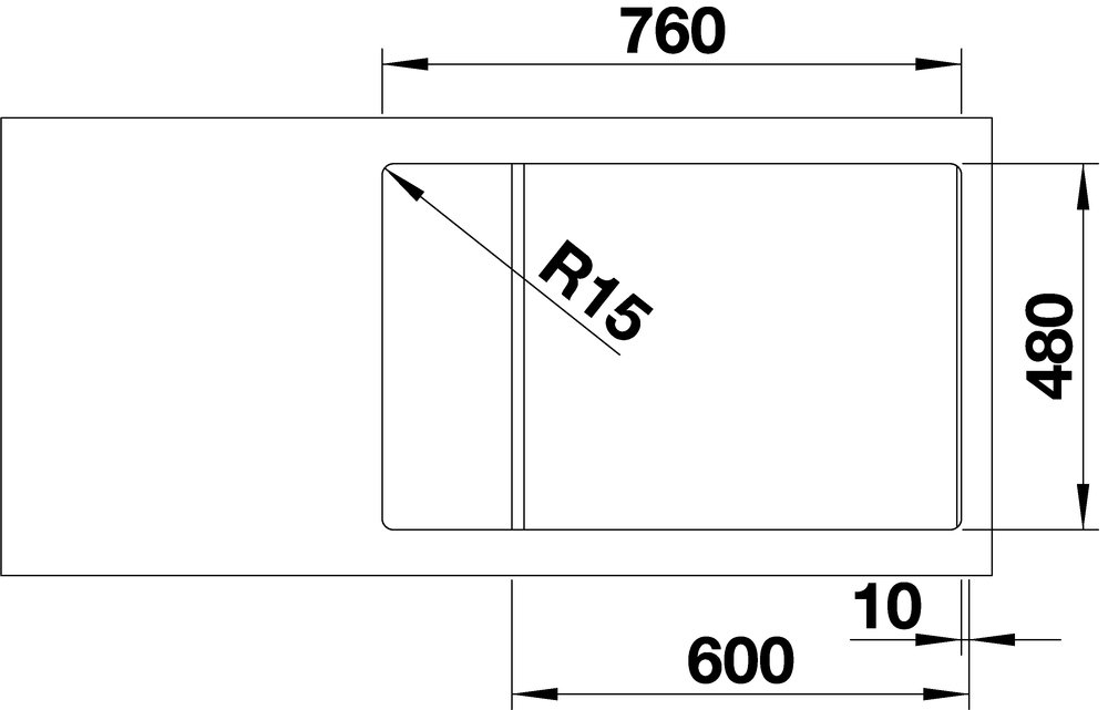 Кухонная мойка Blanco Zia XL 6 S Compact 526019 черный