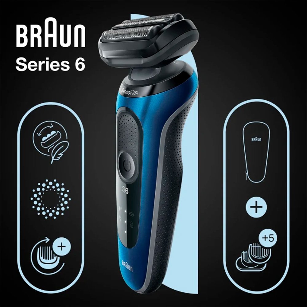 Электробритва Braun Series 6 61-B1500s Flex Wet&amp;Dry