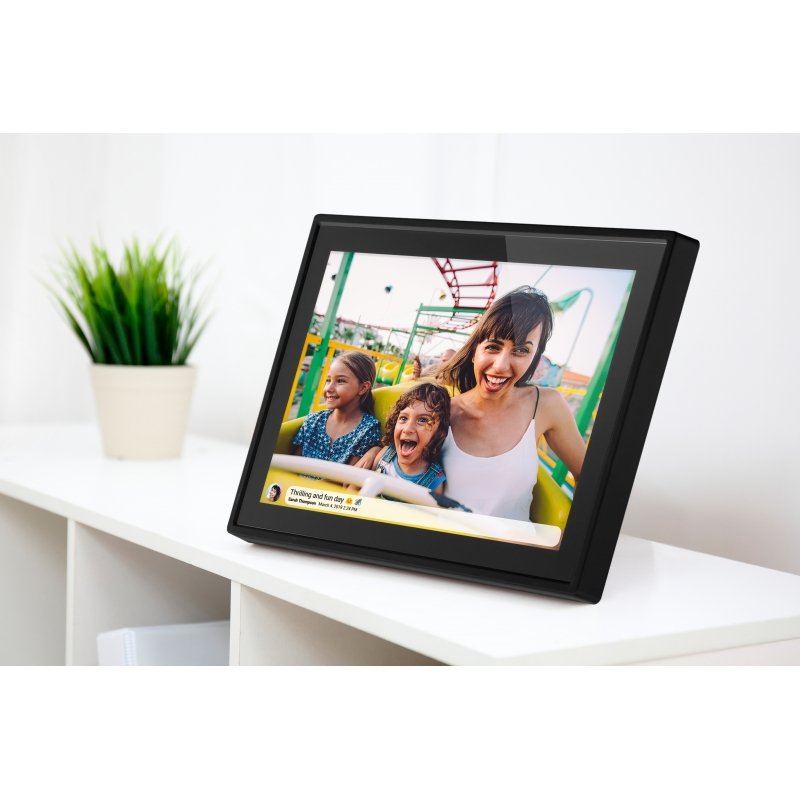 Цифровая WiFi фоторамка BRAUN DigiFrame 1019 WiFi черный ( 21257 )