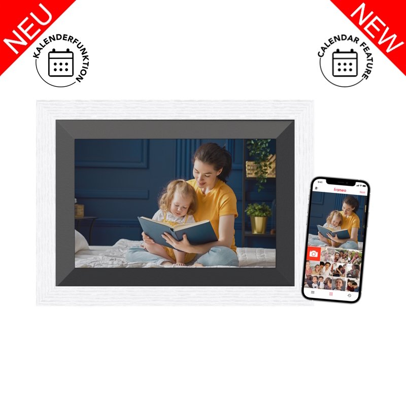 Цифровая WiFi фоторамка BRAUN DigiFrame 10B WiFi белый ( 21264 )