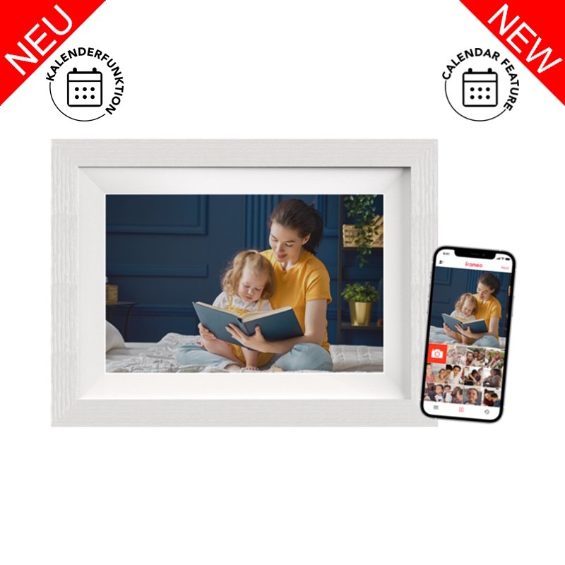 Цифровая WiFi фоторамка BRAUN DigiFrame 10W WiFi белый ( 21267 )