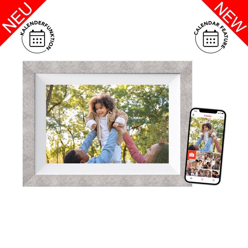 Цифровая WiFi фоторамка BRAUN DigiFrame 10W WiFi серый ( 21269 )