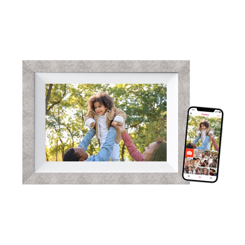 Цифровая WiFi фоторамка BRAUN DigiFrame 10W WiFi серый ( 21269 )