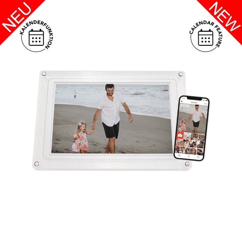 Цифровая WiFi фоторамка BRAUN DigiFrame 1020 WiFi акрил белый ( 21271 )