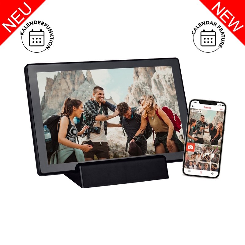 Цифровая WiFi фоторамка BRAUN DigiFrame 1011 WiFi мобильный черный ( 21272 )