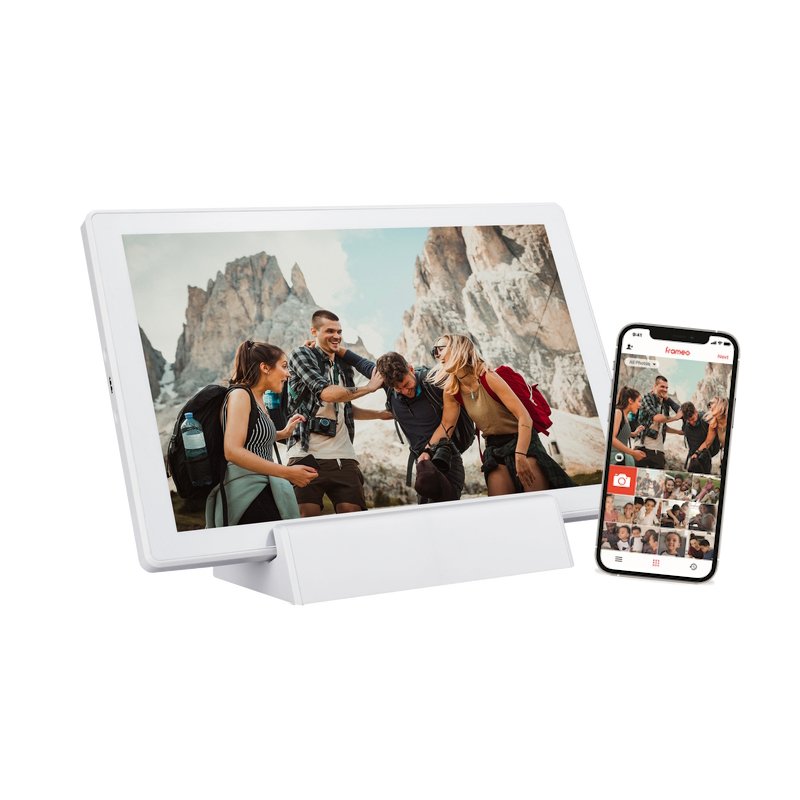 Цифровая WiFi фоторамка BRAUN DigiFrame 1011 WiFi мобильный белый ( 21273 )