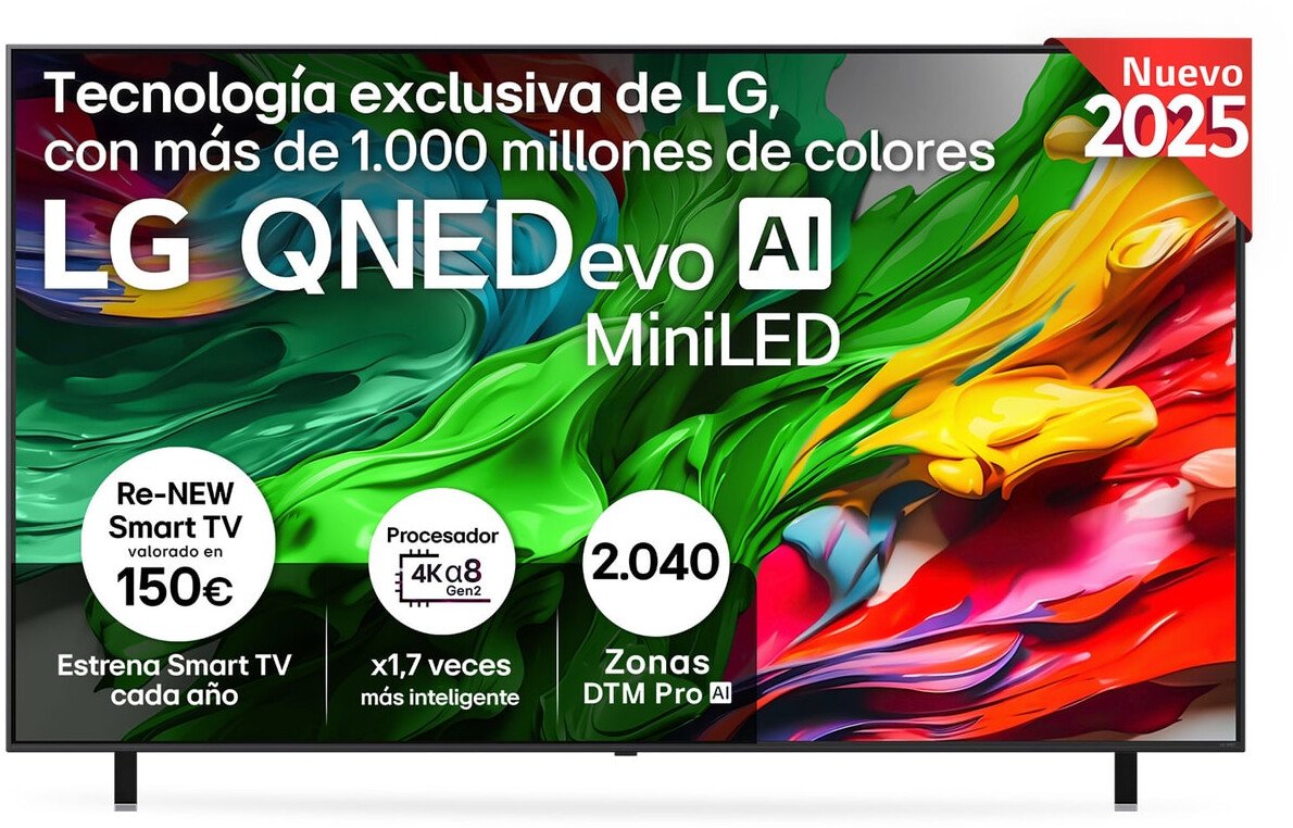 Телевизор LG 75QNED84A3C, Ultra HD 4K, HDR, 189 см