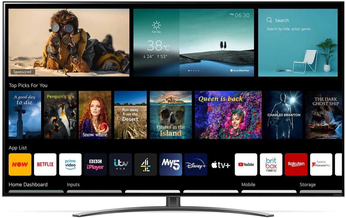 Телевизор LG 86NANO919PA, 4K NanoCell, 217 cm (86 Inch), 120 Hz, Smart TV
