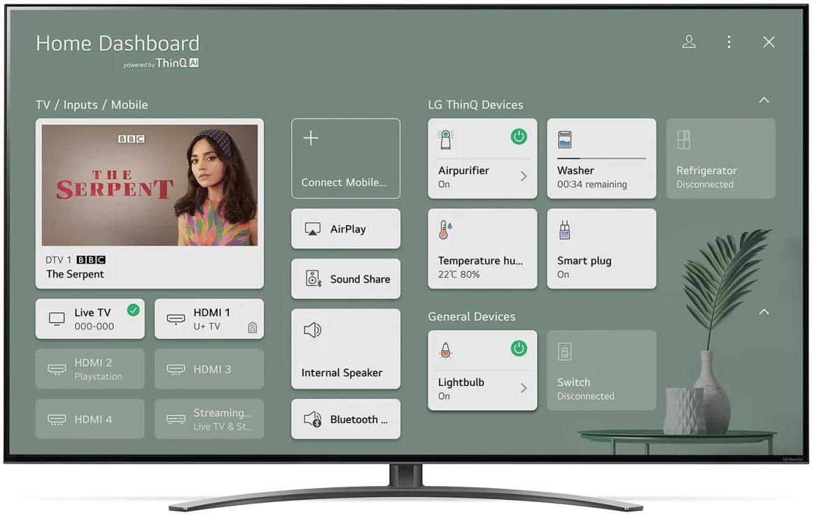 Телевизор LG 86NANO919PA, 4K NanoCell, 217 cm (86 Inch), 120 Hz, Smart TV
