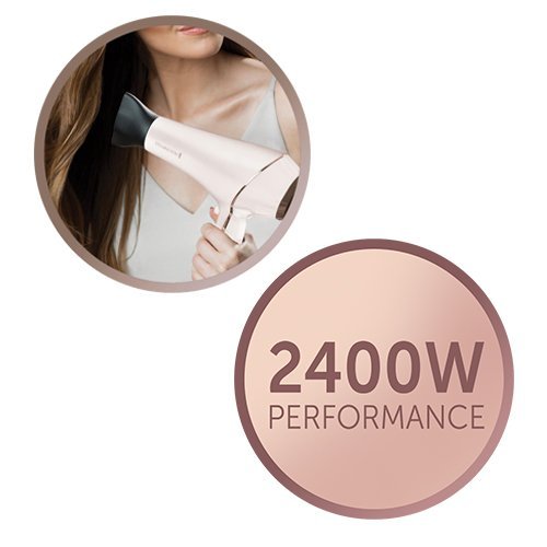 Uscător de păr Remington AC9140 PROluxe, 2400W, 2 viteze, 3 trepte temperatura