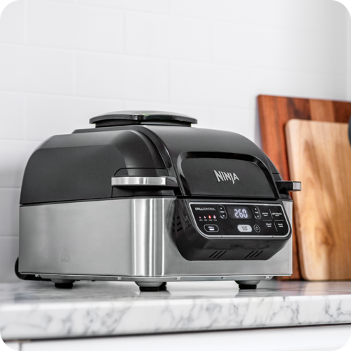 Friteuza cu aer cald si gratar electric Ninja Foodi AG301EU, 5,7l, 1760 W