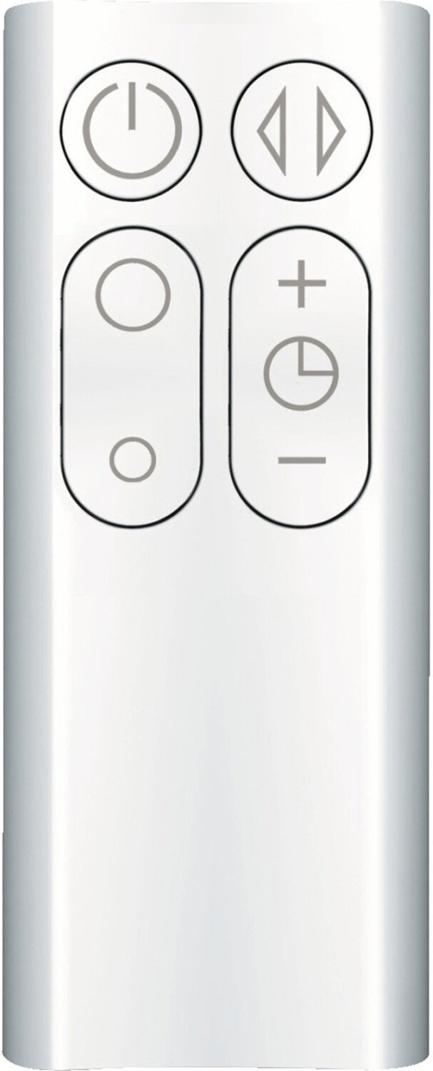 Безлопастной вентилятор Dyson AM07, 26Вт, белый / серебристый
