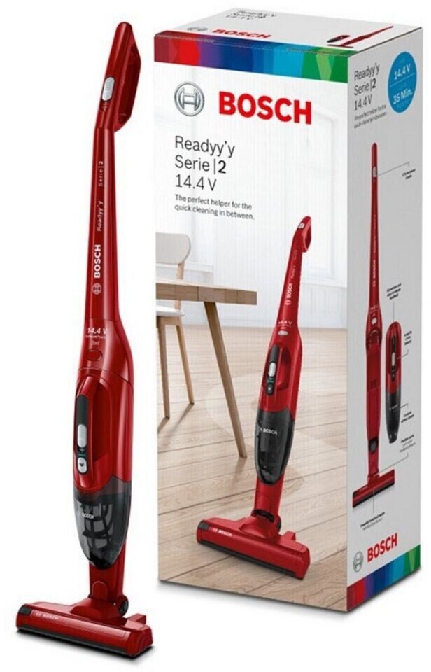 Aspirator cu acumulatori Bosch BBHF214R Readyy'y 14.4V Rosu