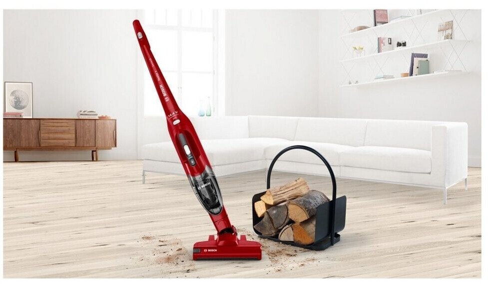 Aspirator cu acumulatori Bosch BBHF214R Readyy'y 14.4V Rosu