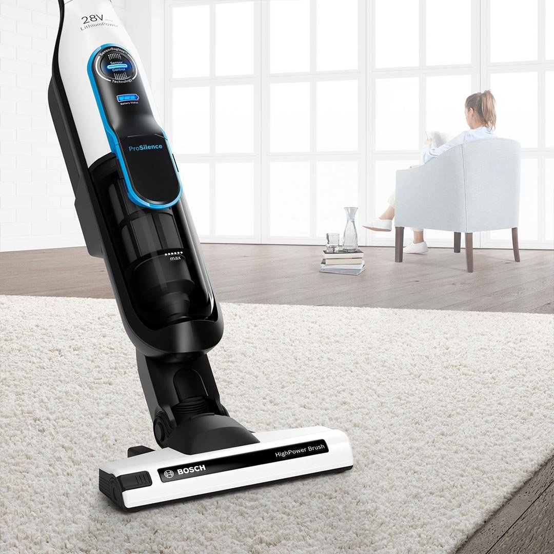 Аккумуляторный пылесос Bosch BCH86SIL1 Athlet ProSilence 28Vmax Белый
