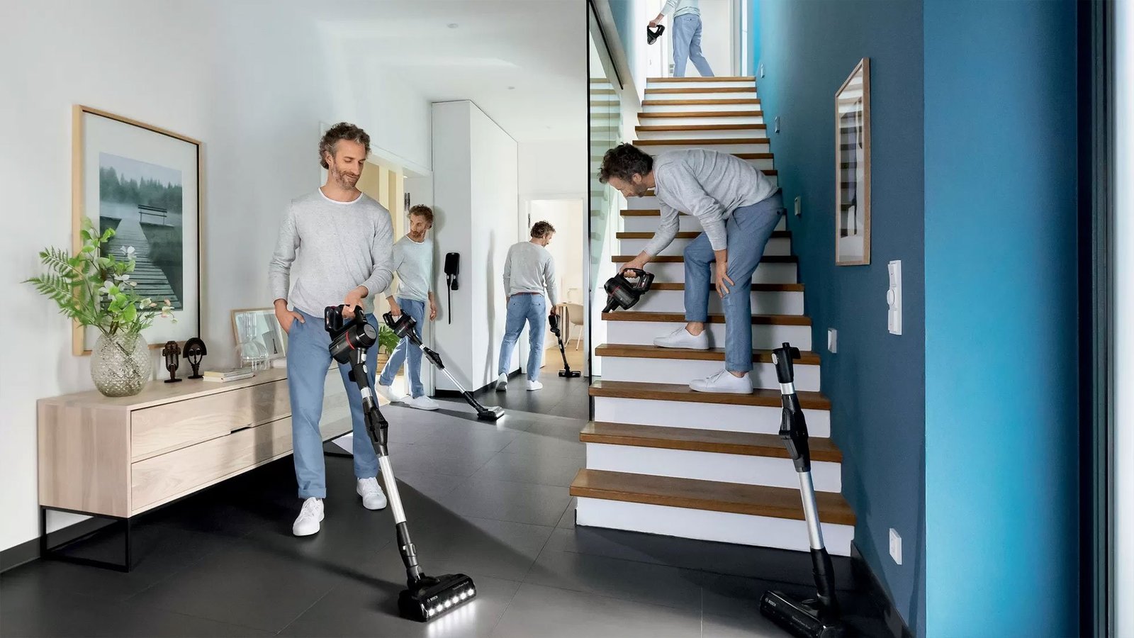 Аккумуляторный пылесос Bosch BCS712XXL Unlimited 7 Черный