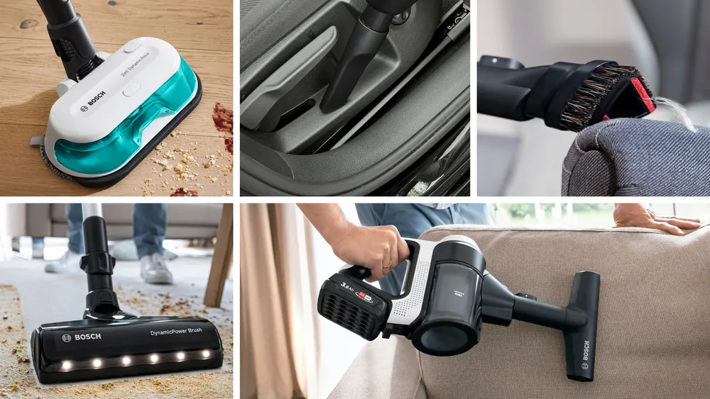 Моющий беспроводной пылесос Bosch BCS71HYG4 Unlimited 7 ProHygienic Aqua