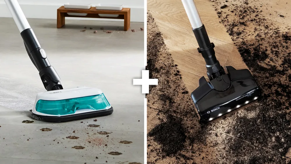 Моющий беспроводной пылесос Bosch BCS71HYG4 Unlimited 7 ProHygienic Aqua