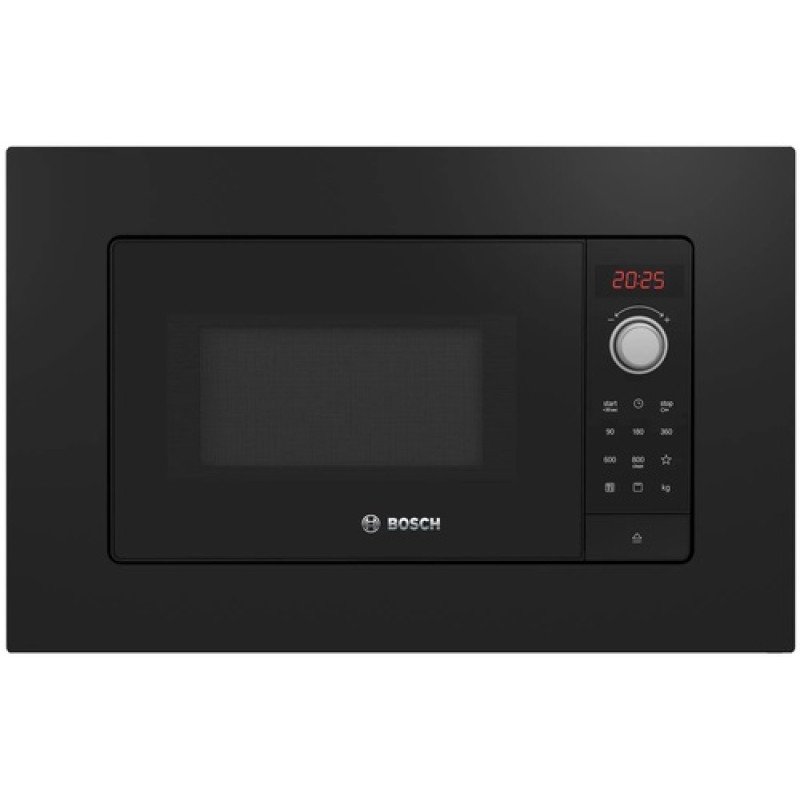 Микроволновая печь встраиваемая Bosch BEL623MB3, 20 л, 1000 Вт, Черный