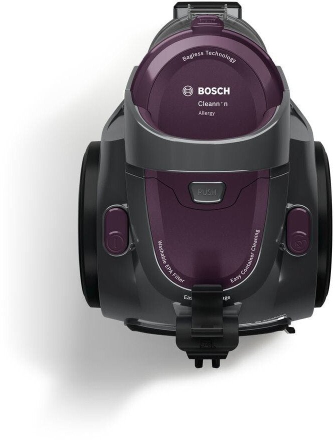 Aspirator fără sac Bosch BGC05AAA1, 700 W, 1.5 L, motor HiSpin