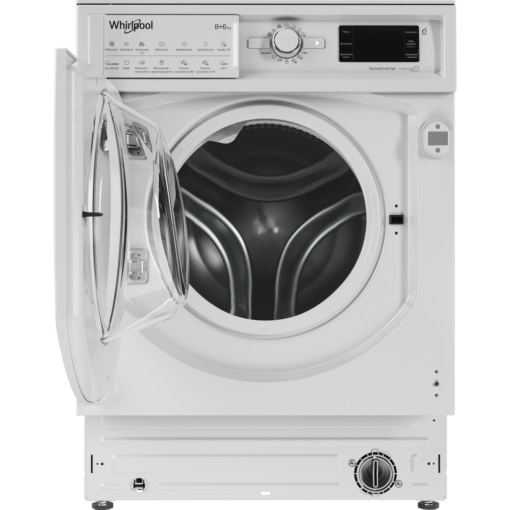 Встраиваемая стиральная машина с сушкой Whirlpool BI WDWG 861484