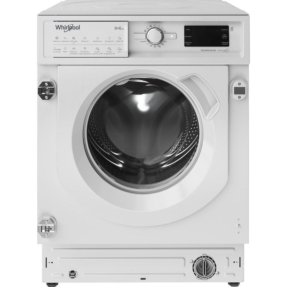 Встраиваемая стиральная машина с сушкой Whirlpool BI WDWG 861484