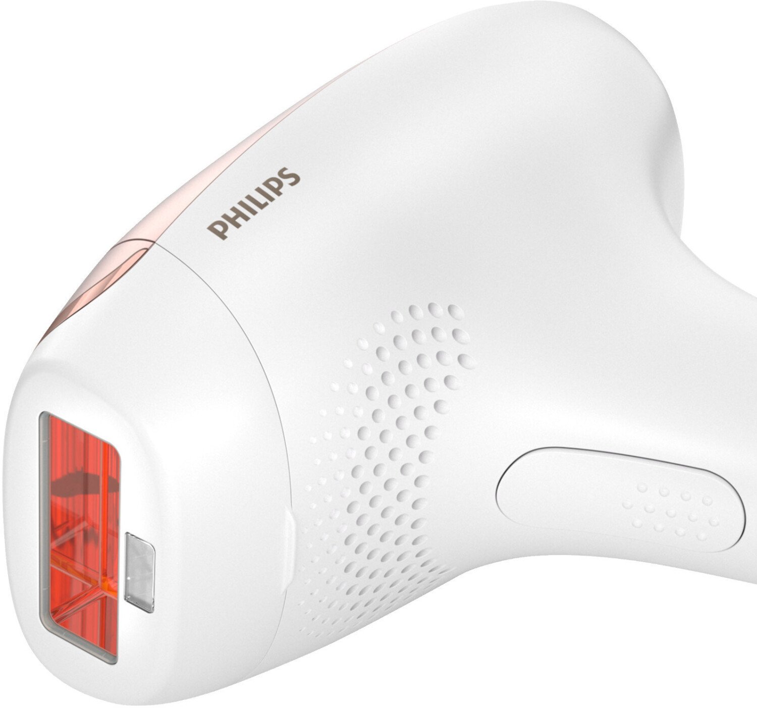 Epilator IPL Philips Lumea Avanced BRI921/00, 250.000 impulsuri, 1 accesoriu, retea, alb-roz + Trimmer