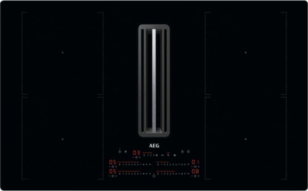 Plită pe inducție cu sistem de ventilare integrat AEG CCE84751CB