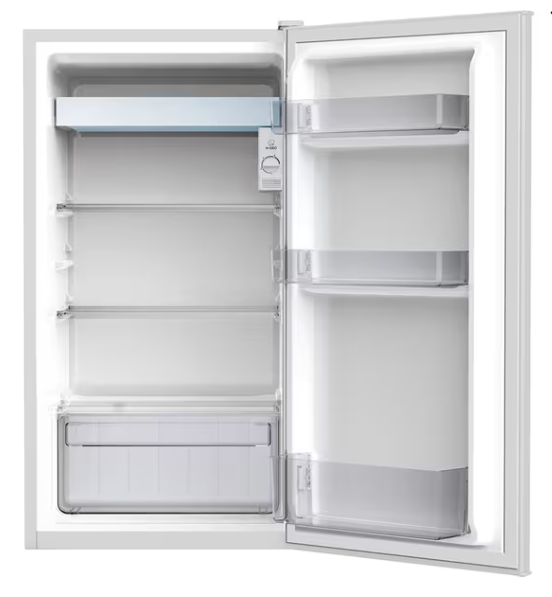 Frigider independent Candy CHASD4385EWC, 90 l, Clasa E, H 85 cm, Alb