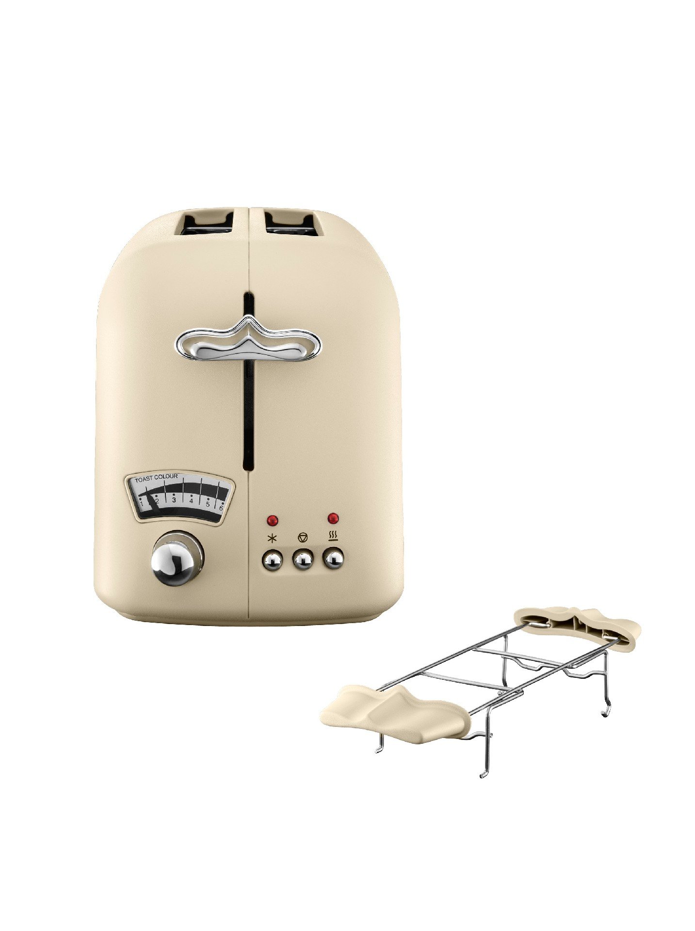 Тостер DeLonghi CT 021.BG Argento Flora