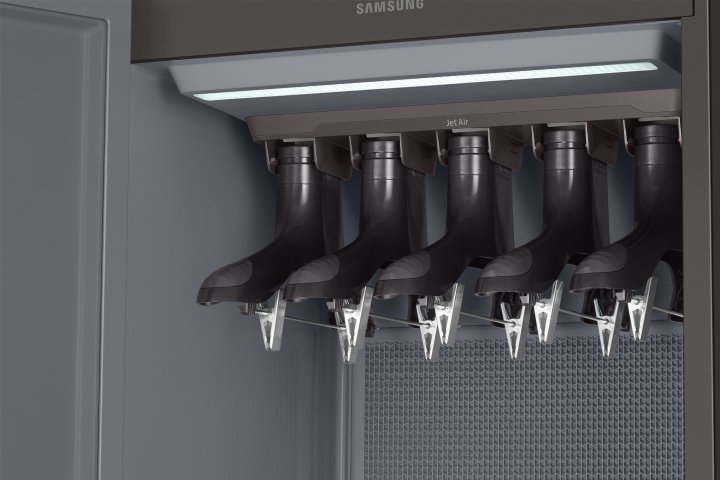 Паровой шкаф для ухода за одеждой Samsung DF10A9500CG/LP