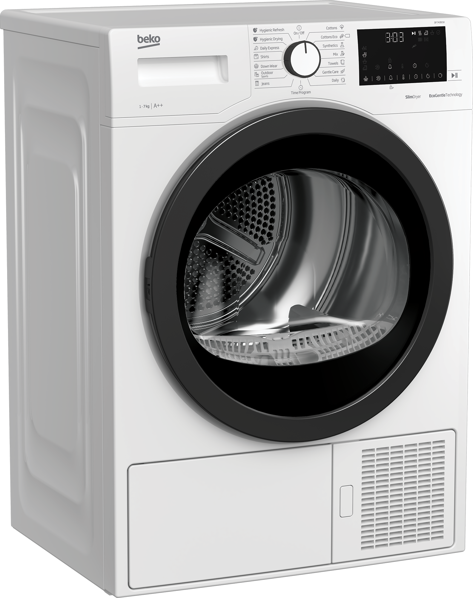 Uscator de rufe Beko DF7439SX