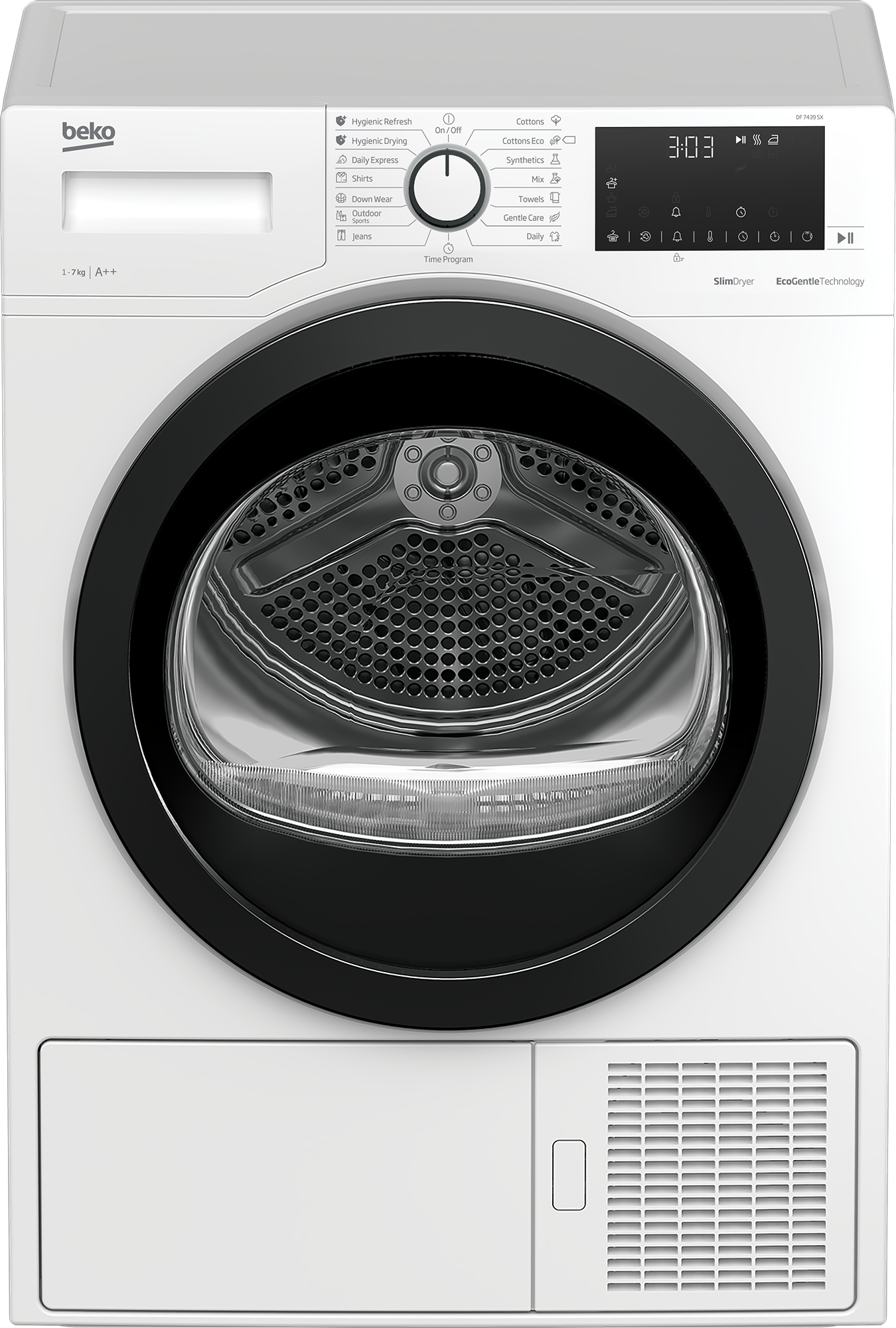 Uscator de rufe Beko DF7439SX