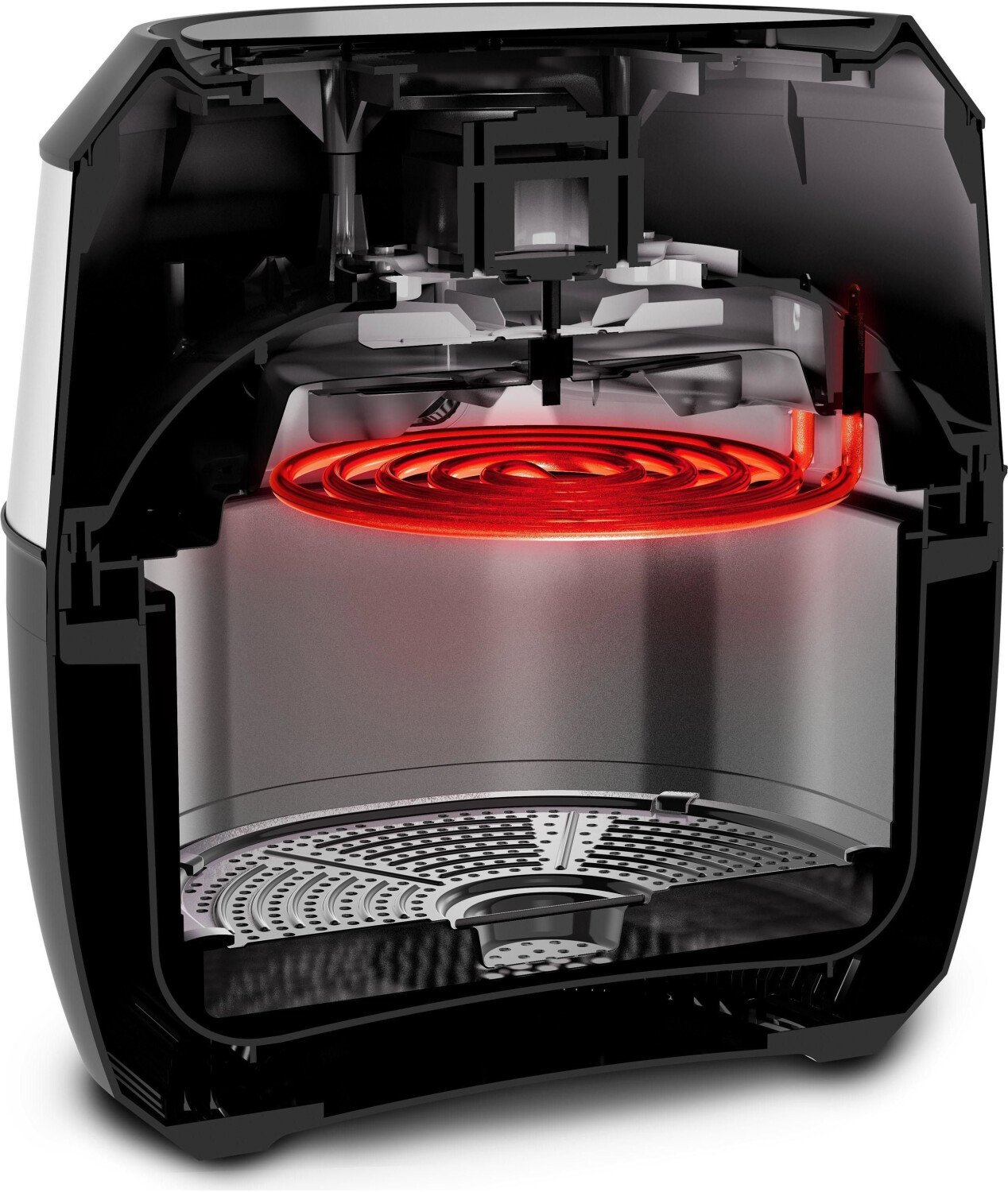 Фритюрница Tefal Easy Fry XXL EY701D15, 5.6л, 8 функций, черный