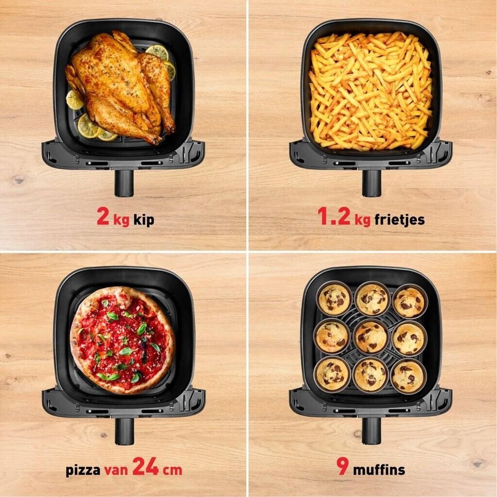 Фритюрница Tefal Easy Multifunction Fry FW5558E0, 15л, 9 функций, черный