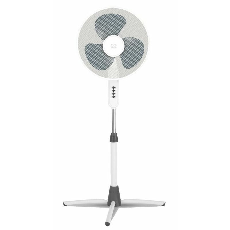 Ventilator pe picior Viccio FFA4058, 58 W, Diametru 40 cm, 3 trepte de viteza, functie de oscilare