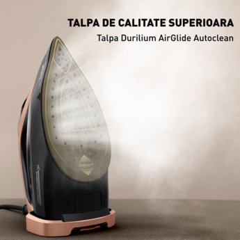 Утюг с паром Tefal Ultimate Power Pro FV9E50C0, 3200 Вт, 300 г/мин, 350 мл, керамическая подошва