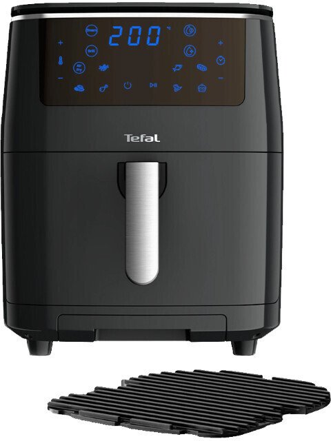 Friteuza cu aer cald, grill si abur Tefal Easy Fry Grill &amp; Steam FW2018, 6.5l, 7 functii, negru