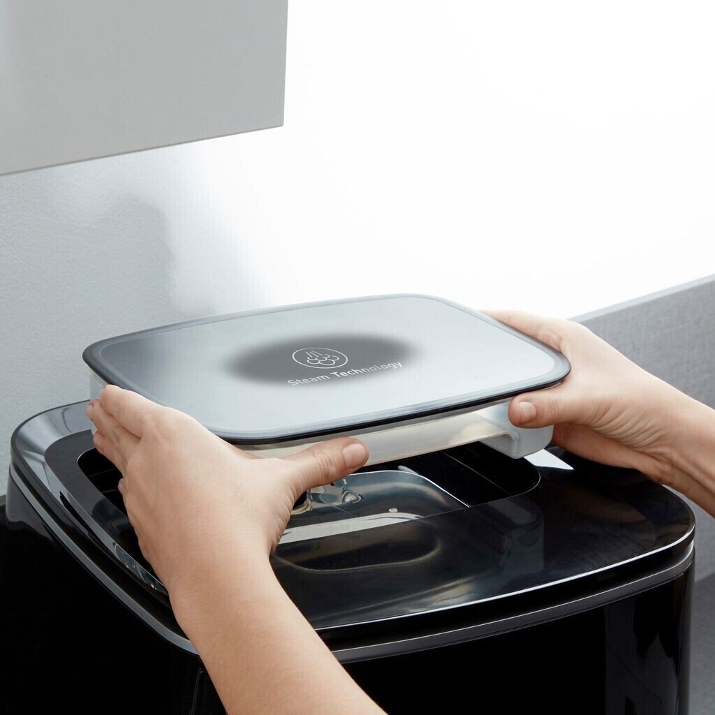 Friteuza cu aer cald, grill si abur Tefal Easy Fry Grill &amp; Steam FW2018, 6.5l, 7 functii, negru