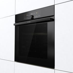 Духовой шкаф электрический Gorenje GBF22ILPMF, Самоочищающийся AquaClean, 77 л, класс А+, черный