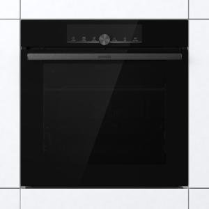 Духовой шкаф электрический Gorenje GBF22ILPMF, Самоочищающийся AquaClean, 77 л, класс А+, черный