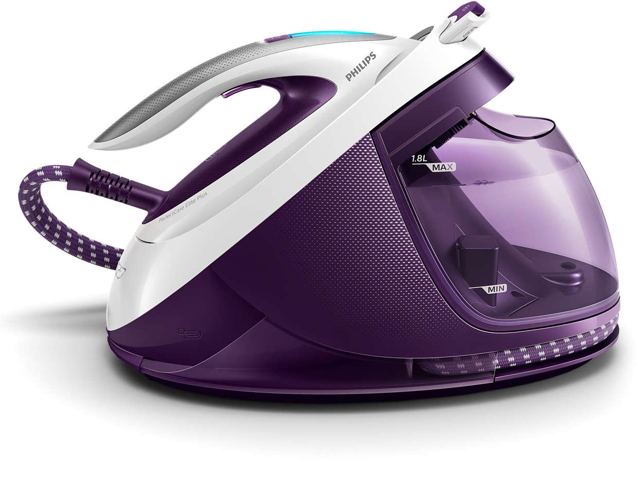 Stație de călcat de înaltă presiune Philips PerfectCare Elite Plus GC9660/30, 2700 W, 7,5 bar, Talpa T-ionicGlide