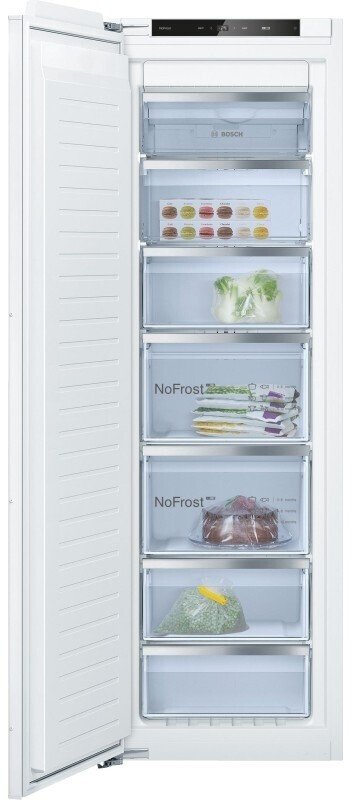 Congelator încorporabil Bosch GIN81VEE0, No Frost, 212 l, H 177 cm, Clasa E